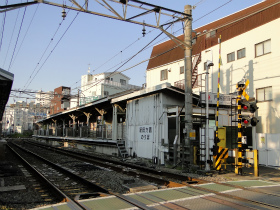 東急電鉄の戸越銀座駅です